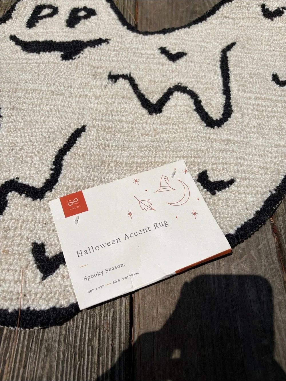 Viral Ghost Accent Rug